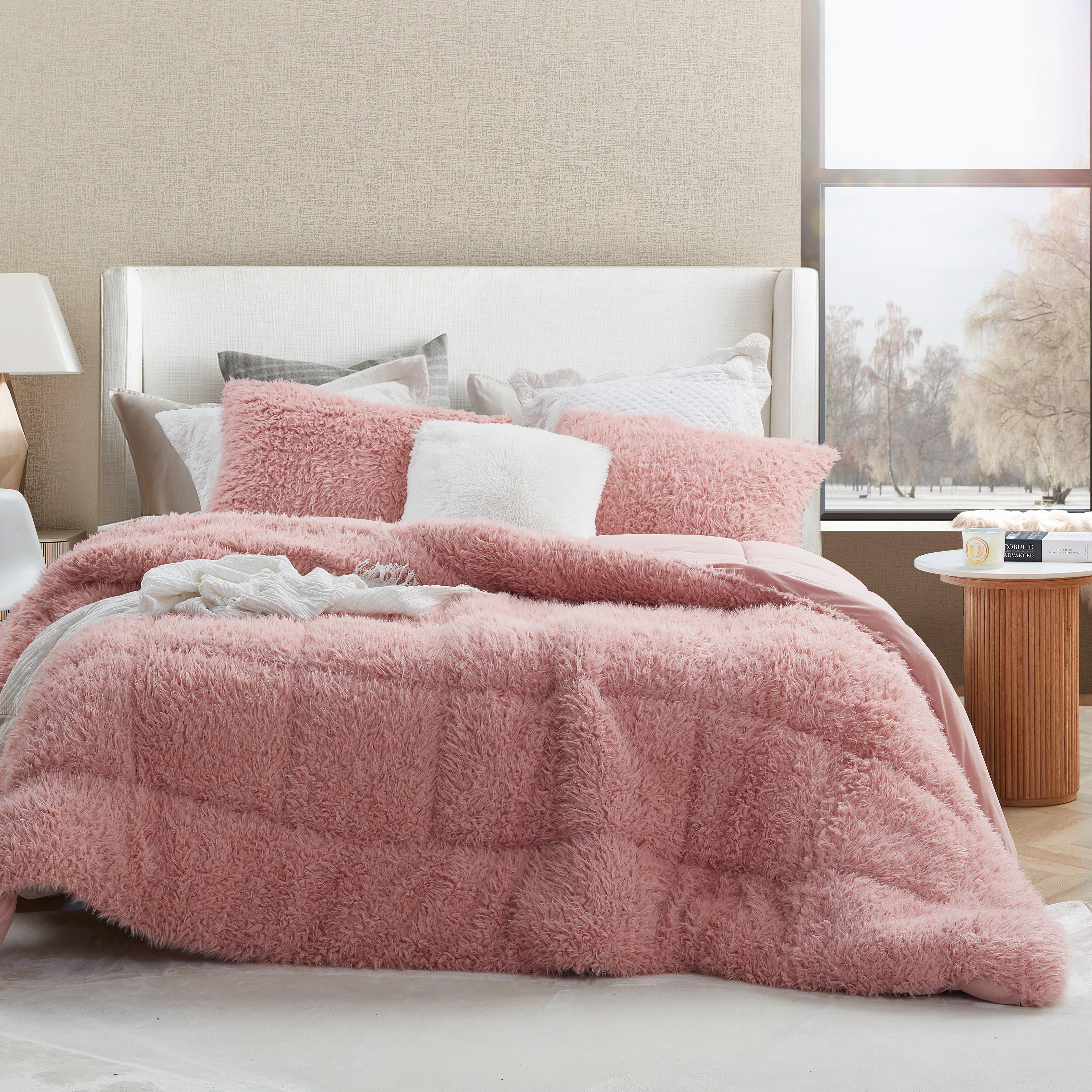Queen of Sleep - Coma Inducer Oversized Comforter - Silver Pink