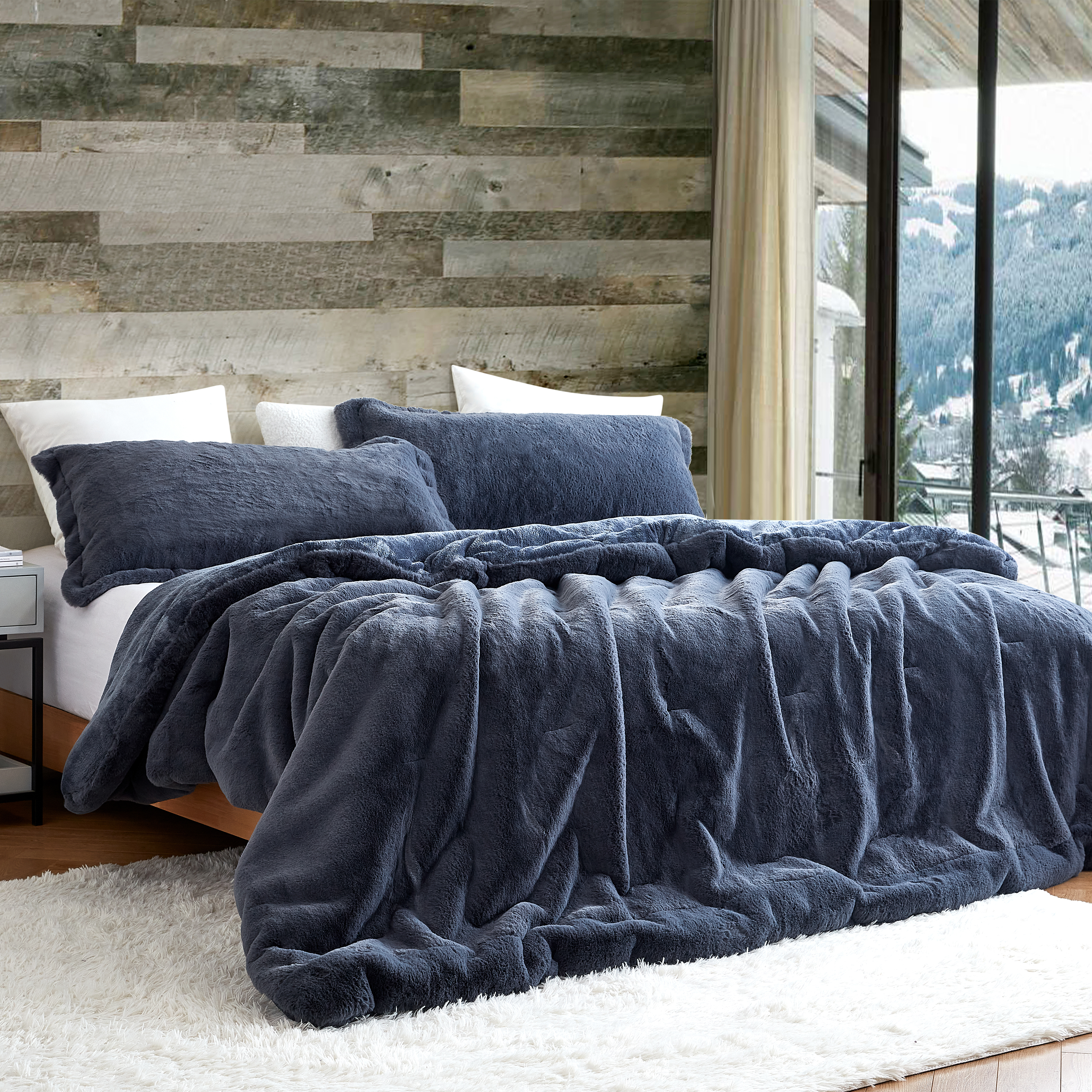 Chunky Bunny - Coma Inducer Oversized King Comforter - Blue Steel
