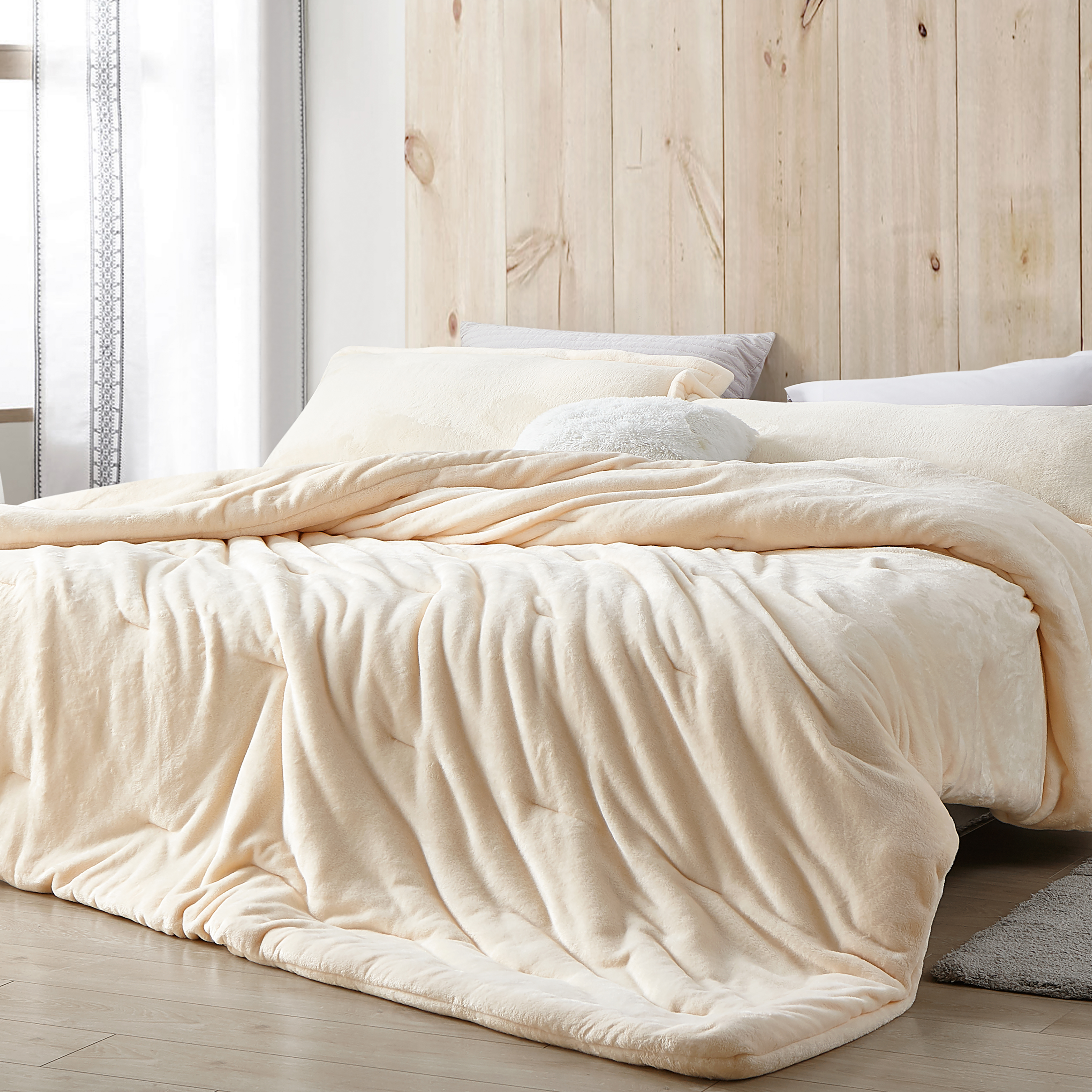 Coma Inducer Oversized Comforter - Me Sooo Comfy - Ecru