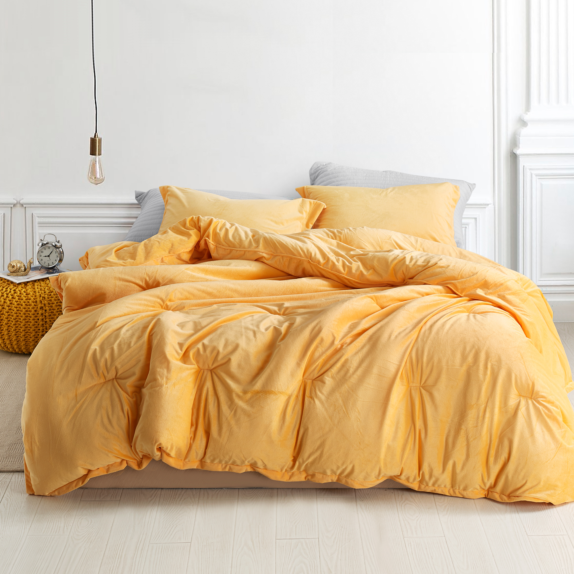 When can babies have a comforter shop in bed